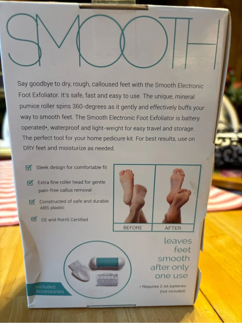 Electronic Pedicure Foot File & Callus Remover